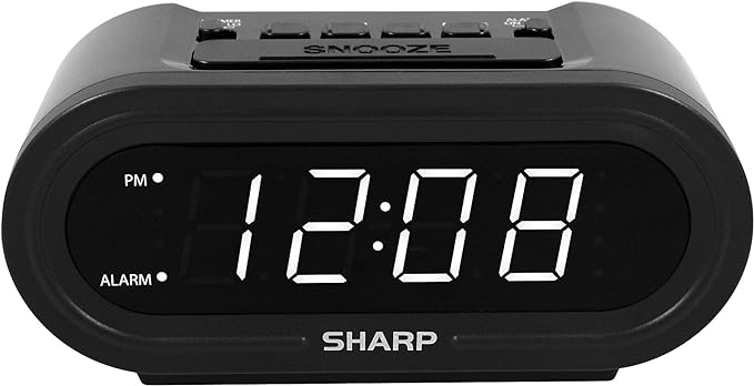 Sharp Digital Alarm with AccuSet by SHARP