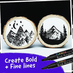5 Acrylic Black Paint Pen - Image 6