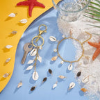 PH PandaHall Shell Pendants Spiral Seashells Craft Charms Cowrie Sea Shells - Image 5
