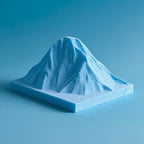 LuckyFoam Blue 5 Pack 12x12x1.5 inch Foam Sheets 1.5 Inch Thick | Polystyrene - Image 9