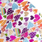 ONEART | Printed TPU Jelly Faux Leather 12 x 53 inches Transparent Clear Jelly - Image 3