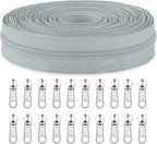 Sawoake #3 Nylon Coil Zippers by The Yard Bulk 10 Yards by Zipper