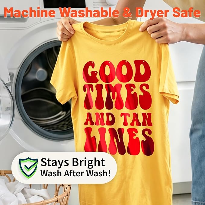 TECKWRAP Metallic Red Heat Transfer Vinyl - Image 6