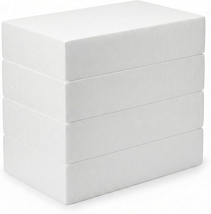 Silverlake 6x12x2 Craft Foam for Styrofoam Block Projects by SilverlakeCraftFoam