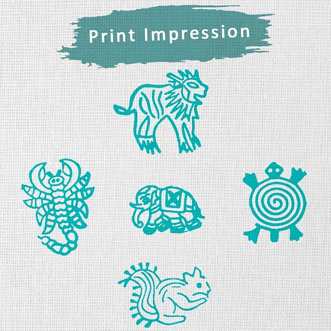 Wooden Animal Print Stamp - Image 3