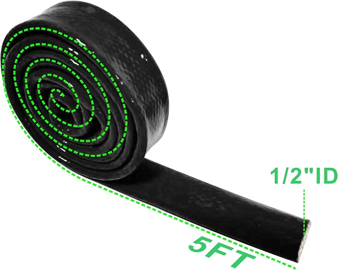 Fuel Line Heat Shield Insulation Heat Shielded Fire Thermo Armor Fire Sleeve - Image 4