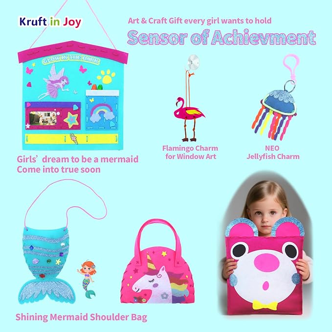 Kruft in Joy My First Sewing Kit Fun Felt Craft - Image 3
