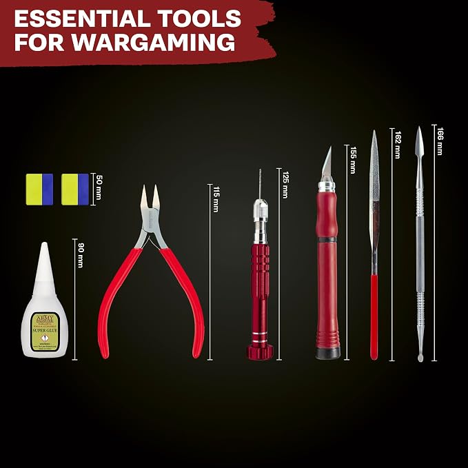 The Army Painter, Hobby Tool Kit | Lima, tronchesina, strumento per scolpire - Image 3