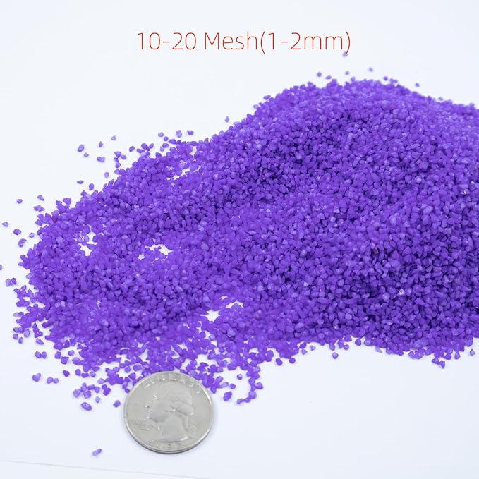 Emineyo Coarse Colored Sand, Craft Sand, Colorful Sand - Image 3