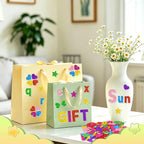 Glitter Foam Letter Stickers 469 Pcs Self-Adhesive Uppercase & Lowercase ABC - Image 4