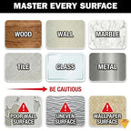 KLAPiT Super Tape Clear Double Sided Heavy Duty Adhesive 40in Enhanced Nano - Image 7