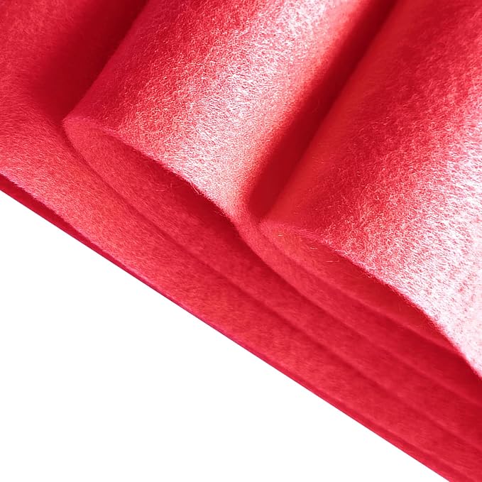 Jtnohx Color Felt, 1 Square Yard Felt Fabric, 1.4mm Thickness Flexible Craft - Image 2