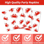 Qyeahkj 100 Pcs Crab Party Decoration Set - Image 4