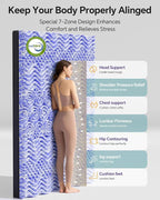 ChiXpace Dual Layer 4 Inch Memory Foam Mattress Topper King - Image 3