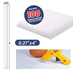 ADHES Mini Size 0.27" x 4" Hot Glue Gun Sticks 100 Pack, and Home Projects - Image 2