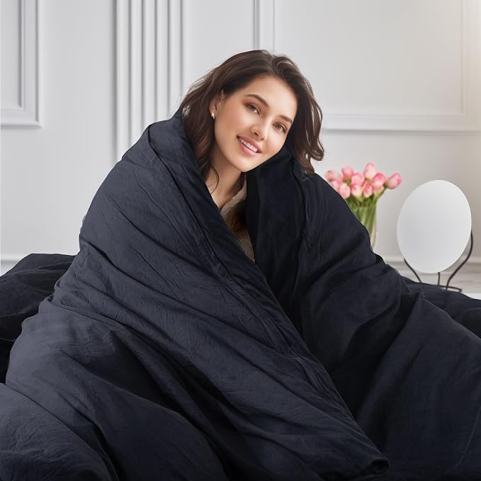 NEXHOME PRO Queen Duvet Cover Set – 100% Certified Organic Cotton - Image 6