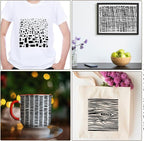 16 Pcs Geometric Stencils, 6x6 Inch Reusable Stencils - Image 3