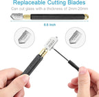 Glass Cutter 2mm-20mm & Glass Cutting Oil, Professional Upgrade Glass Cutters - Image 7
