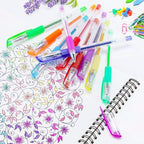 TANMIT 36 Colors Gel Pens Set for Adult Coloring Books - Image 5