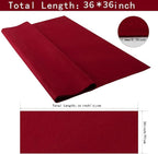HaoFeijh Felt Fabric 36 * 36 Inch Wide 1.6mm, Fabric Sheets Soft Woven Acrylic - Image 2