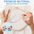 Cross Stitch Fabric 14 Count Aida Cloth 28 x 19 Inch Large Size Classic Reserve - Image 5