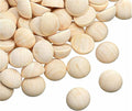 100pcs Half Wood Balls Unfinished Natural Half Ball Split Wood Balls by hesmartly