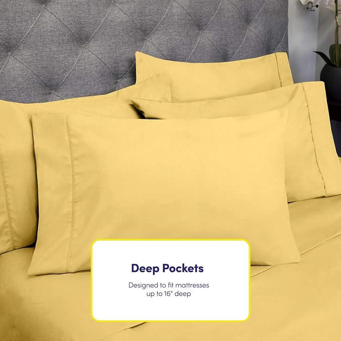 Cal King Size Bed Sheets - Image 5
