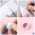 Joez Wonderful 8 Sheets Foam Adhesive Squares, Precut Squares Strips Foam Tape - Image 4
