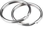 KINGFOREST 100-Pack Split Key Rings by Kingforest