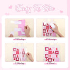 Tintnut Light Pink Heat Transfer Vinyl, easy cut & weed, stretch washable - Image 4