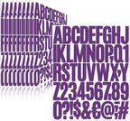 Letter Stickers, Mailbox Numbers, 2 Inch Waterproof Vinyl Alphabet | 2 Inch by Llewyn