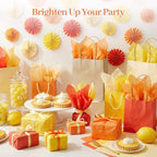Shindel 330 Sheets Orange Yellow Tissue Paper - Image 2