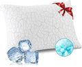 Cooling Pillows for Sleeping 1 Pack, Standard Size Adjustable Shredded Memory by WGAKCED