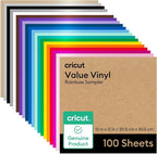 Cricut Value Permanent Vinyl - 100ft Rainbow Sampler by Unknown