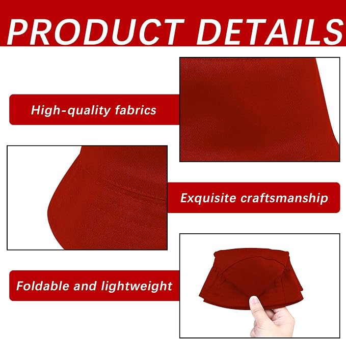 Bucket Hats Bulk Solid Color DIY Blank Hat Bucket Hats - Image 4
