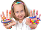 DDCOWP 2500+ Rubber Band Bracelet Kit, Loom Bracelet Making Set - Image 4