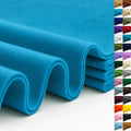 Sky Blue Large Felt Fabric 36" x 36", 1.4 mm Soft Felt Sheet, Nonwoven Fabric by ZANEXIR