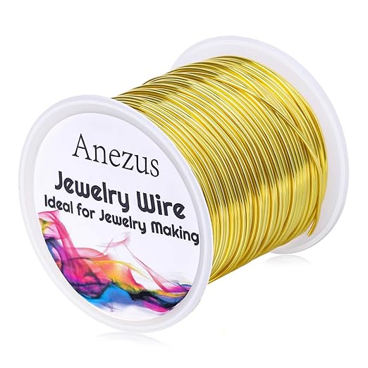 Jewelry Wire for Jewelry Making, Anezus Craft Wire Tarnish Resistant Copper by anezus