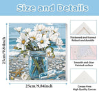 hkejoi Flowers Paint by Numbers Kit - Image 3