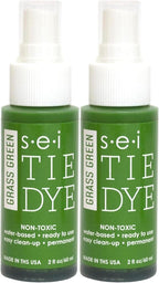 S.E.I. Grass Green Tie Dye Spray Bottle: 2oz. Non Toxic Fabric Dye Spray by SEI