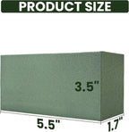 Ortarco 6 Pack Floral Foam Blocks Wet and Dry Flower Foam - Image 2