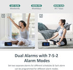 Odokee Digital Dual Alarm Clock - Image 3