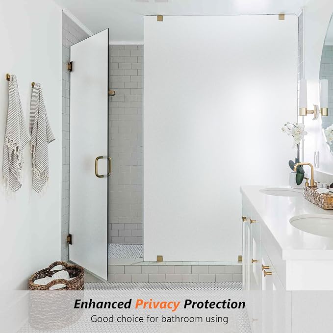 Kromapolis Window Privacy Film Frosted Glass Window Film, Heat Blocking Privacy - Image 2
