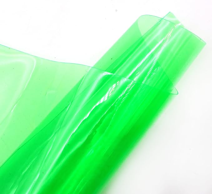 David accessories Transparent PVC Holographic Vinyl Sheets 1 Roll 11.8''x47'' - Image 2