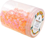 Mandala Crafts 6mm Cup Round Peach Sequins - Image 4