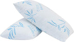 2 Pack King Size Pillows for Sleeping, Cooling Shredded Memory Foam Adjustable - Image 6