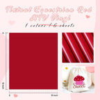 Tintnut Equestrian Red Heat Transfer Vinyl, easy cut & weed, stretch washable - Image 2