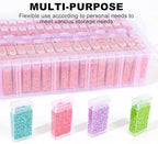 VTG Diamond Painting Storage Container, 240 Grids, Bead Organizer - Image 5
