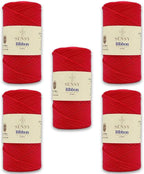 5 Skeins of Sensy Premium 4mm by SSENSY
