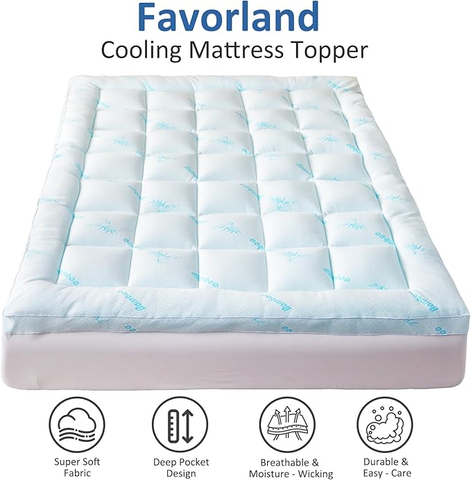 Favorland Mattress Topper Twin Size - Image 2